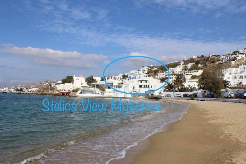 ホテル Stelios View Mykonos Town エクステリア 写真
